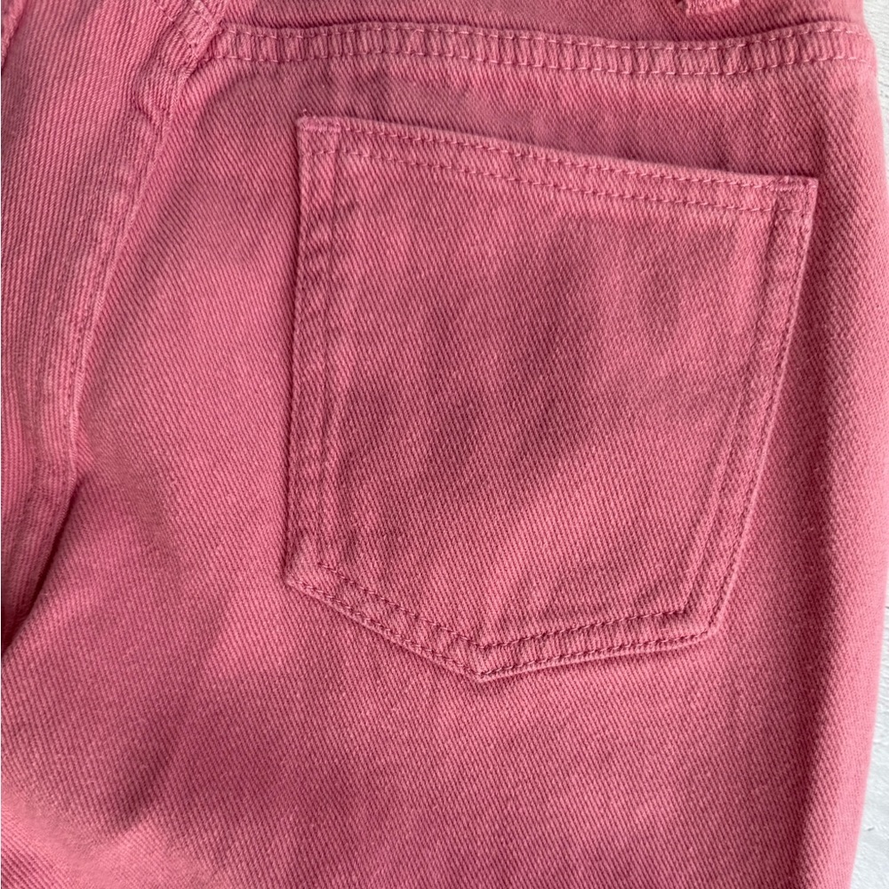 Cider Pink Denim Middle Waist Wide Leg Jeans XS/2 - Picture 6 of 7